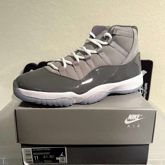 Brand New Jordan 11 Retro “Cool Grey” (2021)